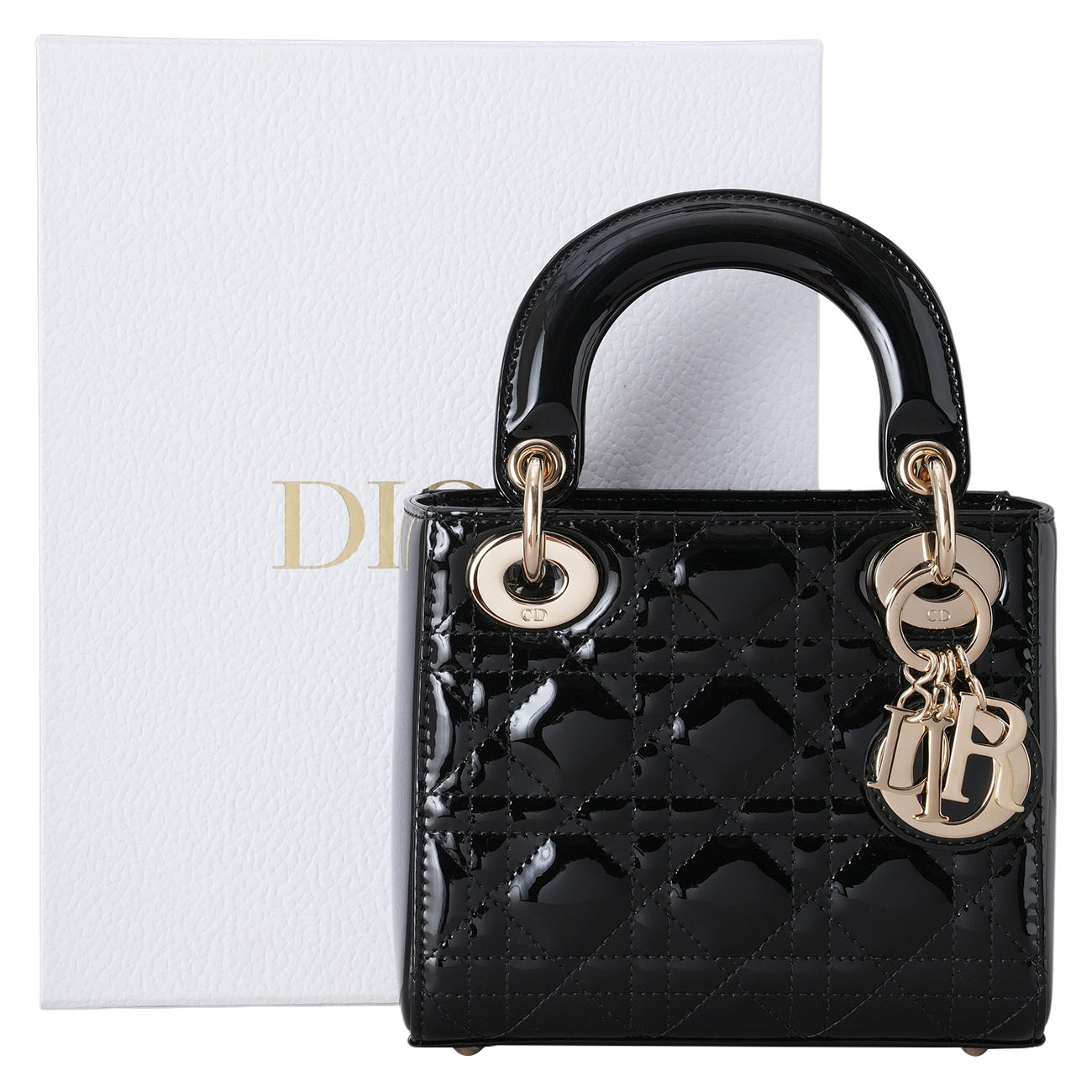 CHRISTIAN DIOR(USED)디올 페이던트 레이디디올 미니